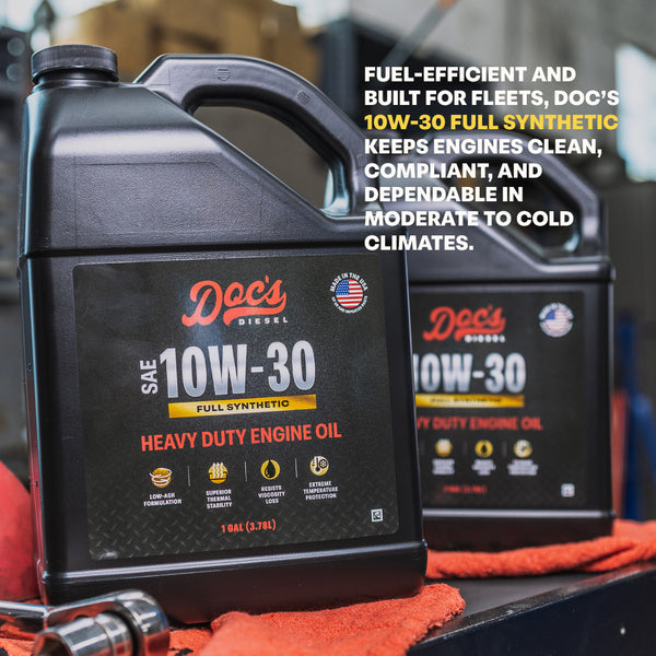 Doc's Diesel 10W-30 Full Synthetic Heavy Duty Diesel Oil Enhanced Brand Content 2 brand_Doc's Diesel