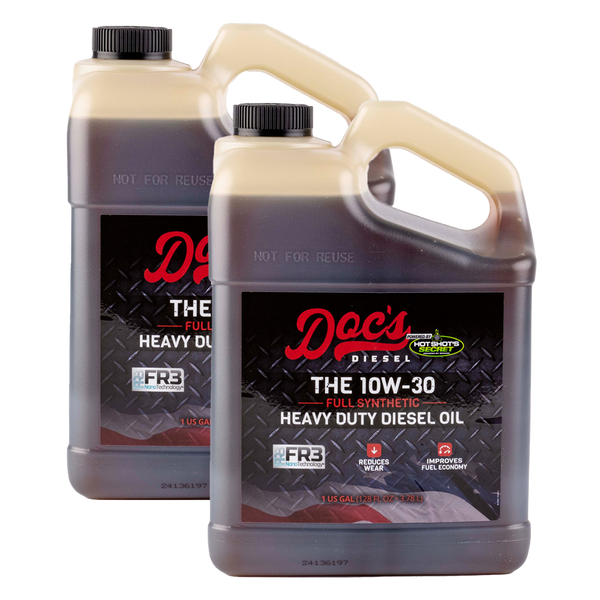 Doc's Diesel The 10W-30 Full Synthetic Heavy Duty Diesel Oil brand_Hot Shot's Gallons 2