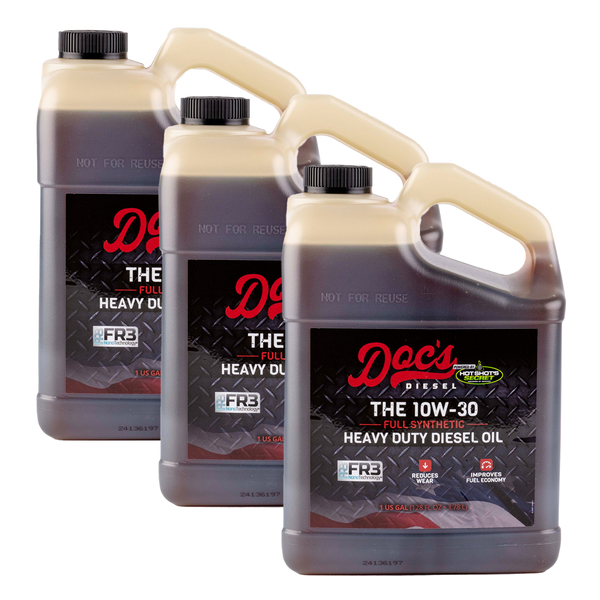 Doc's Diesel The 10W-30 Full Synthetic Heavy Duty Diesel Oil brand_Hot Shot's Gallons 3