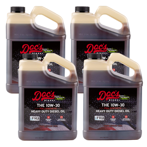 Doc's Diesel The 10W-30 Full Synthetic Heavy Duty Diesel Oil brand_Hot Shot's Gallons 4