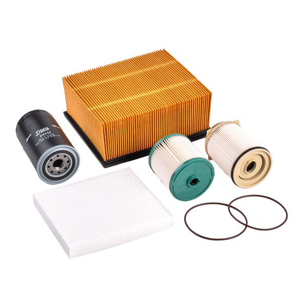 Kns 4-Piece Service Kit For Renault Megane 1.9 Dci Diesel (2002-2008) - Air, Cabin, Fuel, Oil Filters