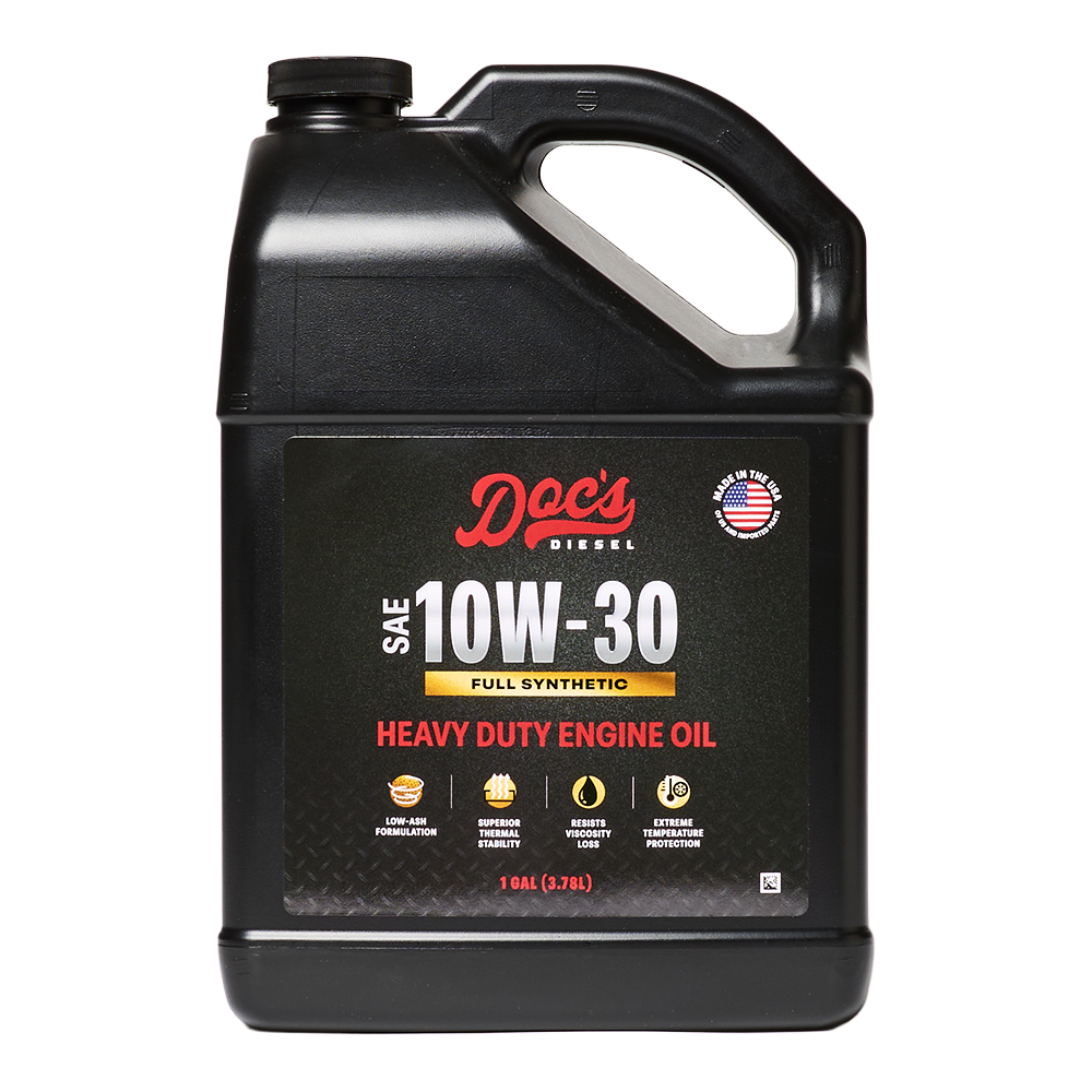 Doc's Diesel The 10W-30 Full Synthetic Heavy Duty Diesel Oil Lifestyle brand_Doc's Diesel Gallons 1