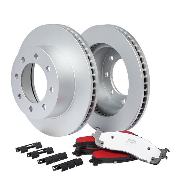 Doc's Diesel RAM 5.9L Cummins Front Brake Pads and Rotors Kit 2003-2008