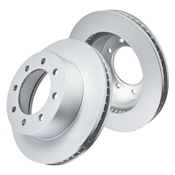 Doc's Diesel Dodge RAM 5.9L Cummins High Carbon Front Brake Rotor Set 2003-2008