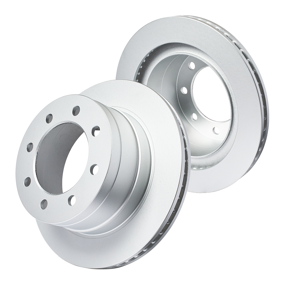 Doc's Diesel Dodge RAM 5.9L Cummins High Carbon Rear Brake Rotor Set 2003-2008