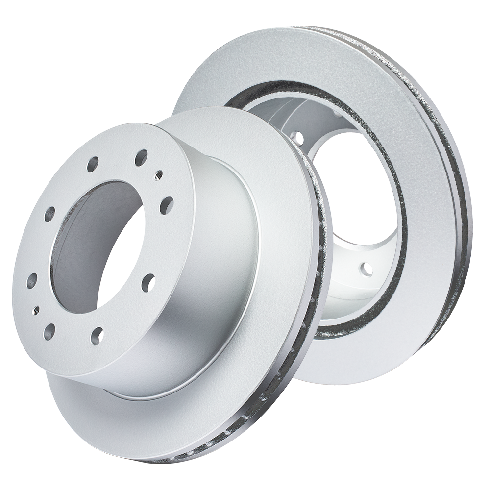 Doc's Diesel Chevrolet/GMC 6.6L Duramax High Carbon Rear Brake Rotor Set 2011-2025