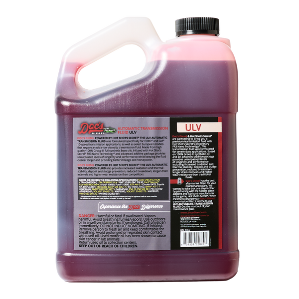 Doc's Diesel The ULV Automatic Transmission Fluid back