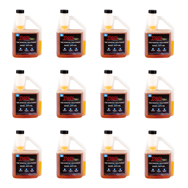 Doc's Diesel x Hot Shot's Secret The Winter Treatment Diesel Anti-Gel Additive Quantity 12