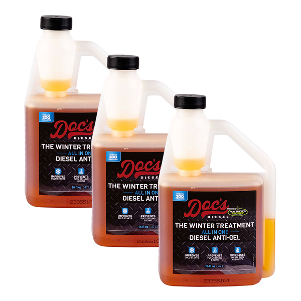 Doc's Diesel x Hot Shot's Secret The Winter Treatment Diesel Anti-Gel Additive (Quantity 3)