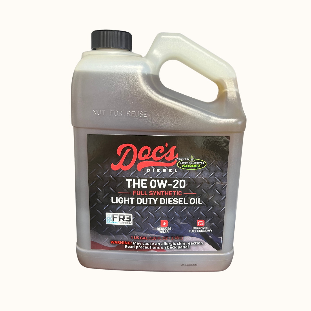 Doc's Diesel THE 0W20 Full Synthetic Heavy Duty Diesel Oil