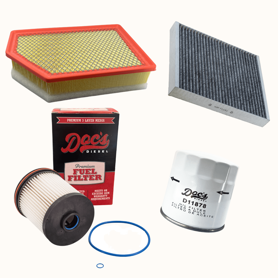 Doc's Chevrolet/GMC 6.6L Duramax Filter Combo Kit 20202025 Replaces