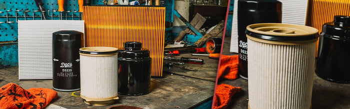 Doc's Diesel maintenance kit with filters and other replacement parts