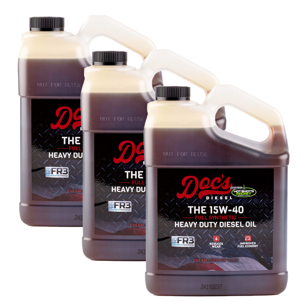 Doc's Diesel The 15W-40 Full Synthetic Heavy Duty Diesel Oil Quantity 3