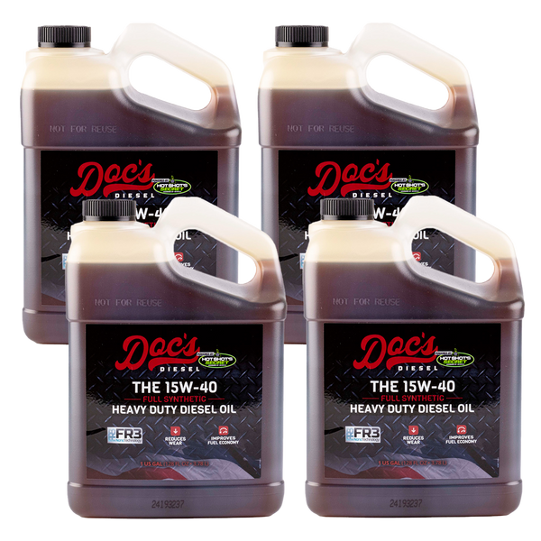 Doc's Diesel The 15W-40 Full Synthetic Heavy Duty Diesel Oil Quantity 4