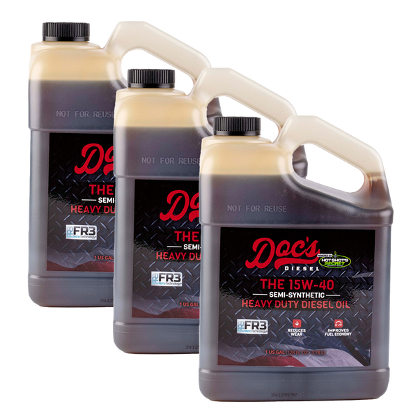 Doc's Diesel The 15W-40 SEMI Synthetic Heavy Duty Diesel Oil Quantity 3
