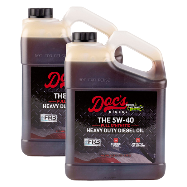 Doc's Diesel The 5W-40 Full Synthetic Heavy Duty Diesel Oil Quantity 2