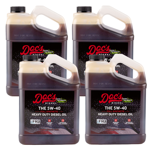 Doc's Diesel The 5W-40 Full Synthetic Heavy Duty Diesel Oil Quantity 4