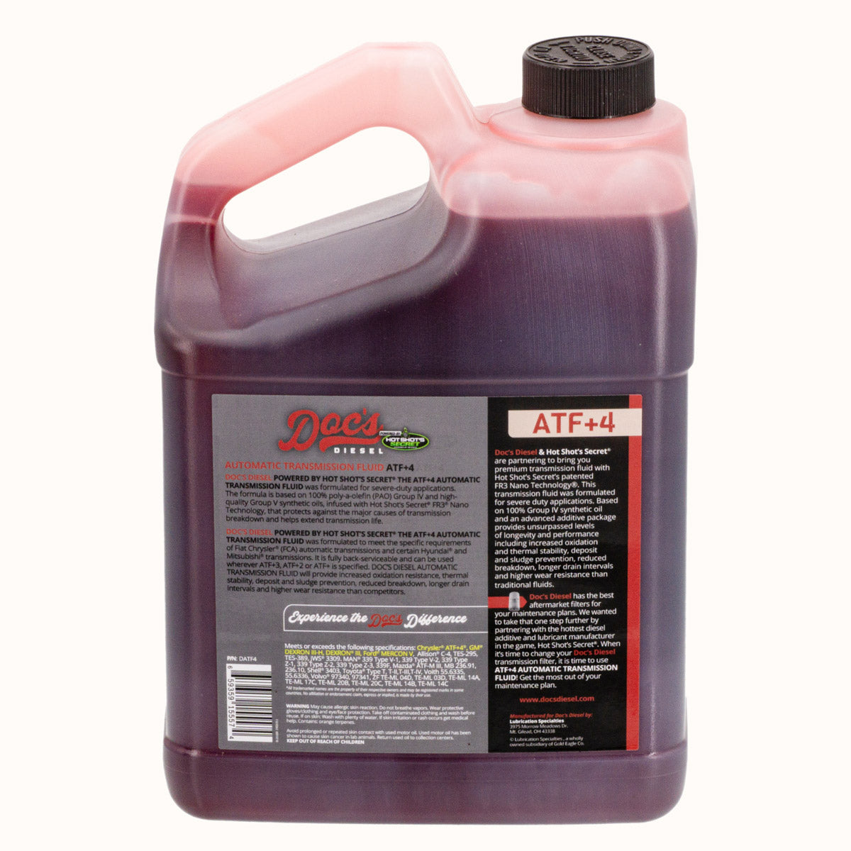 Doc's Diesel THE ATF+4 DEXRON III/MERCON V Automatic Transmission Flui