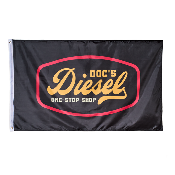 Doc's Diesel Shop Flag