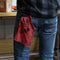 Doc's Diesel Shop Rag 14" x 14" hanging out of the back pocket of a working man in jeans