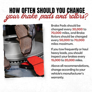 Doc's Diesel Brake Pads and Rotors Kit change interval