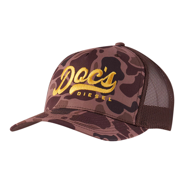 Doc's Diesel Camo Trucker Hat