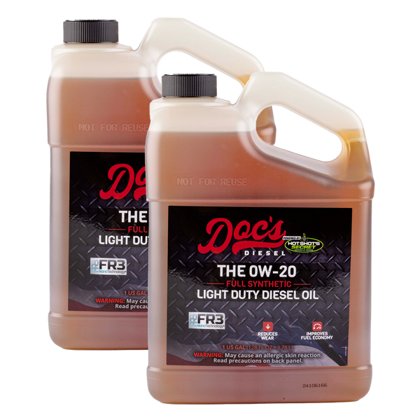 Doc's Diesel The 0W-20 Full Synthetic Heavy Duty Diesel Oil Quantity 2