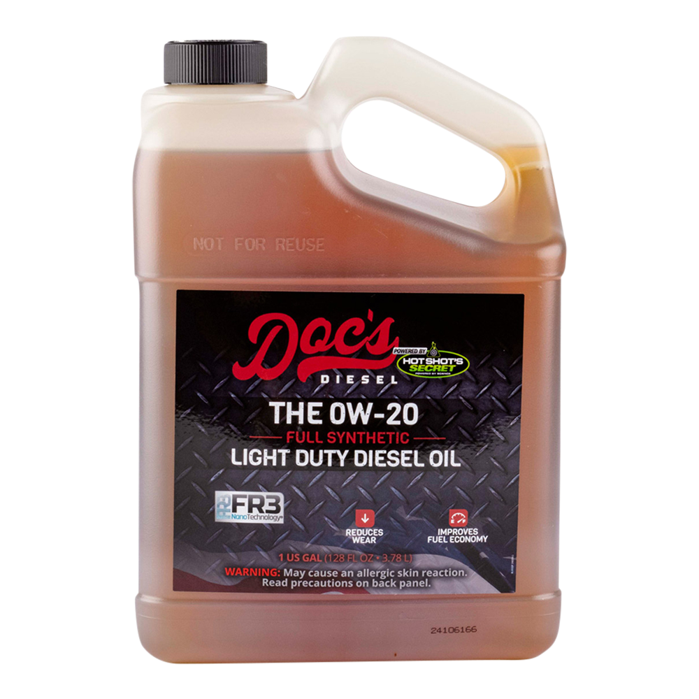 Doc's Diesel The 0W-20 Full Synthetic Heavy Duty Diesel Oil Quantity 1