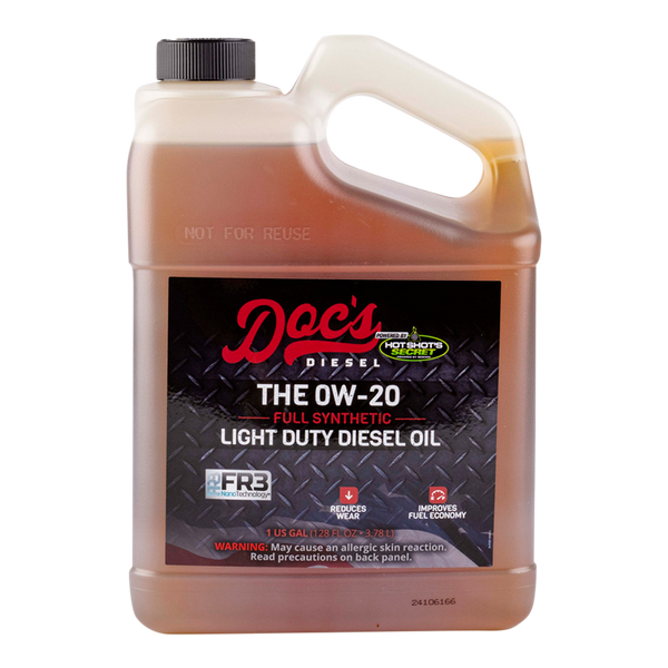 Doc's Diesel The 0W-20 Full Synthetic Heavy Duty Diesel Oil Quantity 1