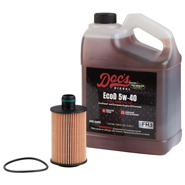 Doc's Diesel Jeep Grand Cherokee/RAM 1500 3.0L EcoDiesel 5W-40 Full Synthetic Oil Change Kit 2014-2019 1 Gallon