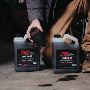 Doc's Diesel Jeep Wrangler/Gladiator 3.0L + Dodge RAM 1500 3.0L EcoDiesel 5W-40 Full Synthetic Oil Change Kit 2020-2024  Lifestyle image