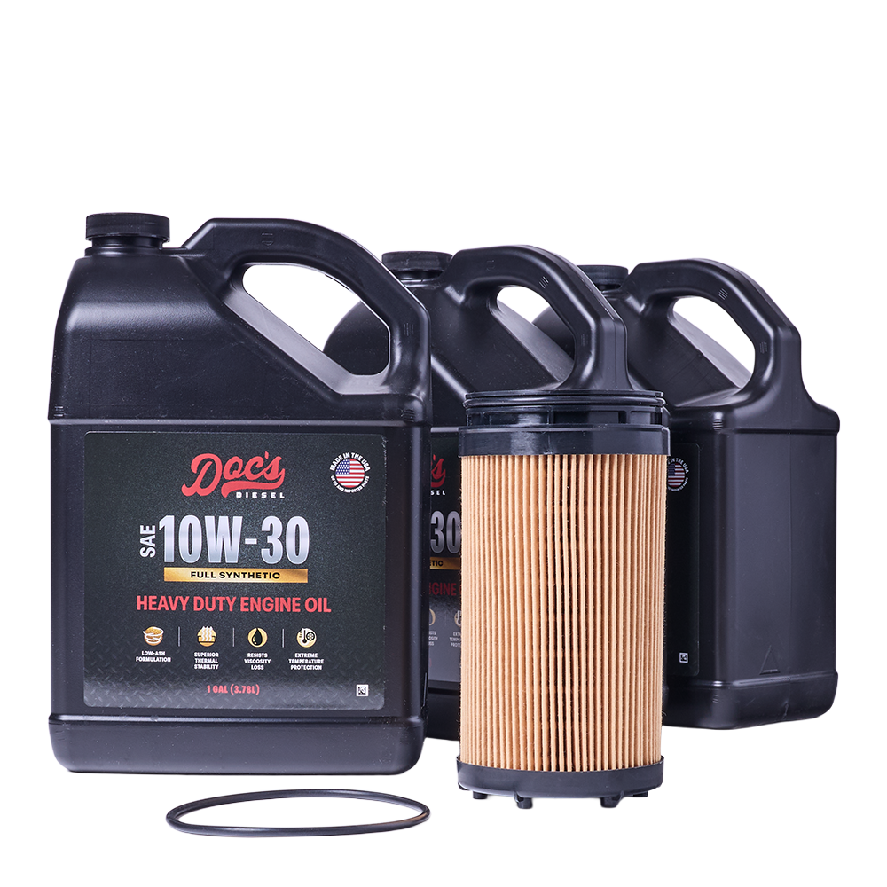 Doc's Diesel RAM 6.7L Cummins 10W-30 Full Synthetic Oil Change Kit 2025-2026 (Gallons 3)