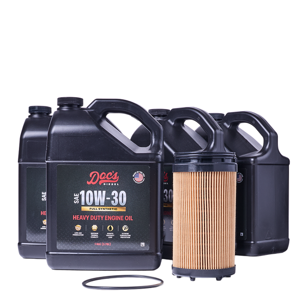 Doc's Diesel RAM 6.7L Cummins 10W-30 Full Synthetic Oil Change Kit 2025-2026 (Gallons 4)