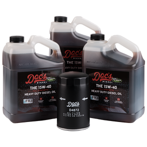 Doc's Diesel Ford 7.3L Powerstroke 15W-40 Full Synthetic Oil Change Kit 1994-2003 3-Pack