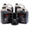 Doc's Diesel Ford 7.3L Powerstroke 5W-40 Full Synthetic Oil Change Kit 1994-2003 4-Pack