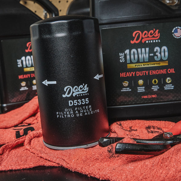 Doc's Diesel Dodge RAM 6.7L/5.9L Cummins 10W-30 Full Synthetic Oil Change Kit 1989-2024 brand_Doc's Diesel