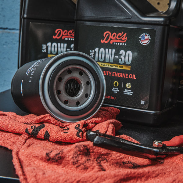 Doc's Diesel Dodge RAM 6.7L/5.9L Cummins 10W-30 Full Synthetic Oil Change Kit 1989-2024 brand_Doc's Diesel