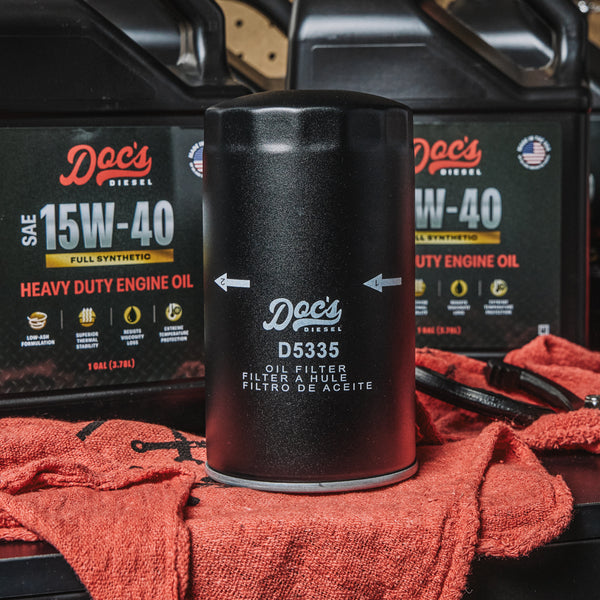 Doc's Diesel Dodge RAM 6.7L/5.9L Cummins 15W-40 Full Synthetic Oil Change Kit 1989-2024 brand_Doc's Diesel