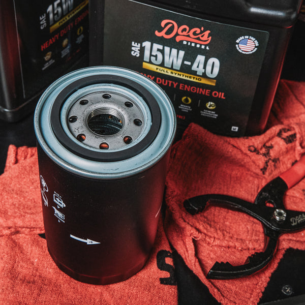 Doc's Diesel Dodge RAM 6.7L/5.9L Cummins 15W-40 Full Synthetic Oil Change Kit 1989-2024 brand_Doc's Diesel