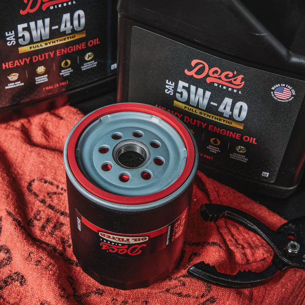 Doc's Diesel Chevrolet/GMC 6.6L Duramax 5W-40 Full Synthetic Oil Change Kit 2001-2019 brand_Doc's Diesel