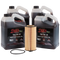 Doc's Diesel Ford 6.0L/6.4L Powerstroke 5W-40 Full Synthetic Oil Change Kit 2003-2010 4 Gallons