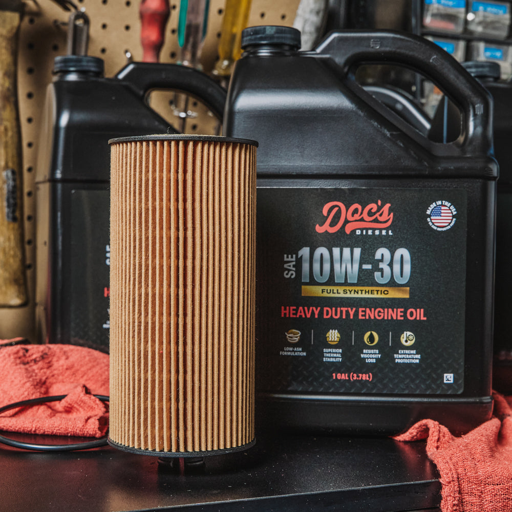 Doc's Diesel Ford 6.0L/6.4L Powerstroke 10W-30 Full Synthetic Oil Change Kit 2003-2010 brand_Doc's Diesel