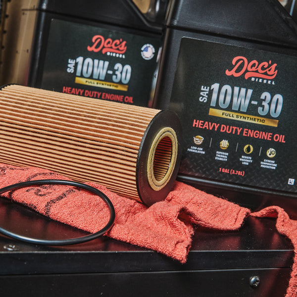 Doc's Diesel Ford 6.0L/6.4L Powerstroke 10W-30 Full Synthetic Oil Change Kit 2003-2010 brand_Doc's Diesel