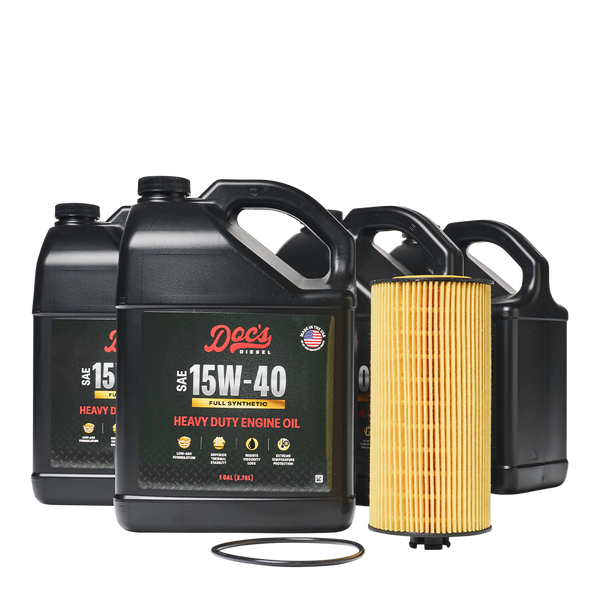 Doc's Diesel Ford 6.0L/6.4L Powerstroke 15W-40 Full Synthetic Oil Change Kit 2003-2010 brand_Doc's Diesel Gallons 4