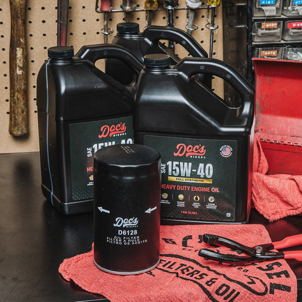 Doc's Diesel Ford 6.7L Powerstroke 15W-40 Full Synthetic Oil Change Kit 2011-2025 brand_Doc's Diesel Gallons 3