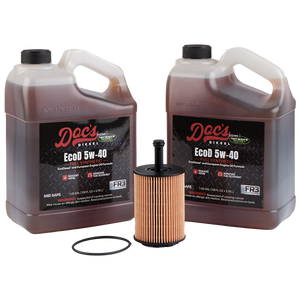 Doc's Diesel VW 1.9L/2.0L Jetta/Golf EcoDiesel 5W-40 Full Synthetic Oil Change Kit 2005.5-2014 2 Gallons