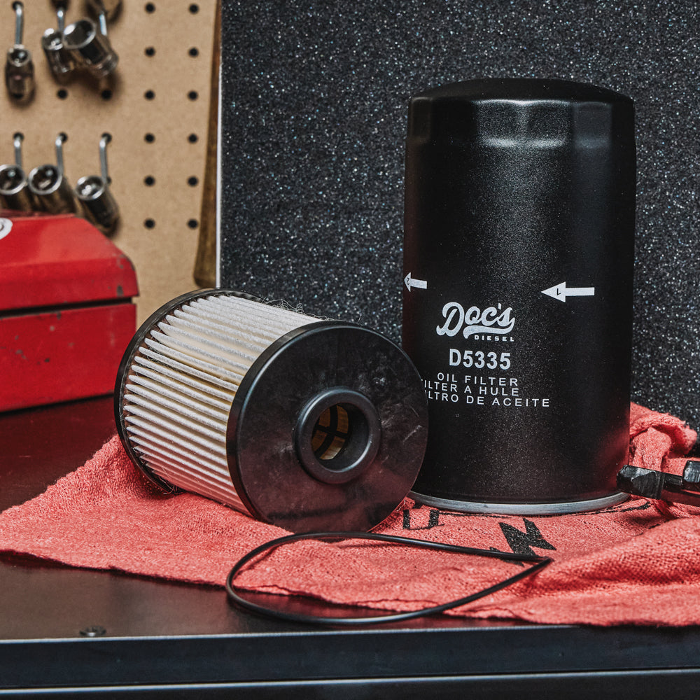 Doc's Diesel Dodge RAM 5.9L Cummins Filter Set 2000-2002 Lifestyle