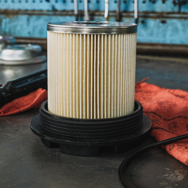 Doc's Diesel Ford 7.3L Powerstroke Fuel Filter w/ Cap 1995-1998 Lifestyle