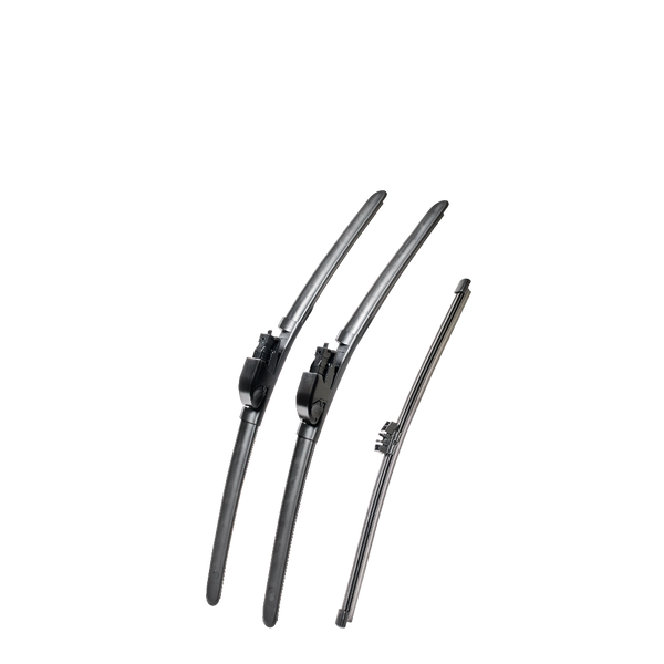Doc's Diesel Premium Beam Wiper Blades Front 16" + 16" and Rear 12"