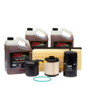 Doc's Ford 6.7L Powerstroke 15W-40 Full Synthetic Oil + Filter Maintenance Kit 2011-2016